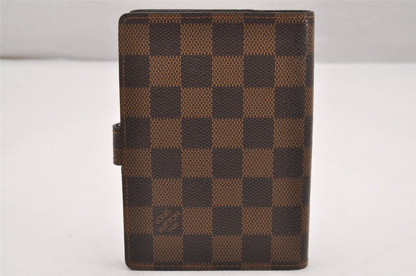 Authentic Louis Vuitton Damier Agenda PM Notebook Cover R20700 LV 1515J