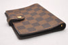 Authentic Louis Vuitton Damier Agenda PM Notebook Cover R20700 LV 1515J