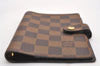 Authentic Louis Vuitton Damier Agenda PM Notebook Cover R20700 LV 1515J
