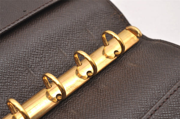 Authentic Louis Vuitton Damier Agenda PM Notebook Cover R20700 LV 1515J