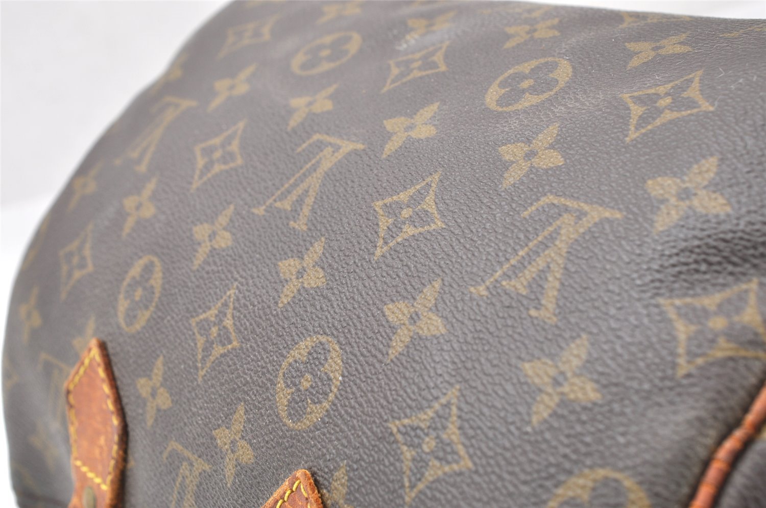 Authentic Louis Vuitton Monogram Speedy 25 Boston Hand Bag M41528 LV 1517I