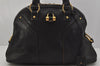 Authentic YVES SAINT LAURENT Muse Tote Hand Bag Leather 156464 Brown 1517J