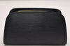 Authentic Louis Vuitton Epi Dauphine Cosmetic Pouch Black M48442 LV 1517K