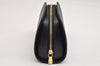 Authentic Louis Vuitton Epi Dauphine Cosmetic Pouch Black M48442 LV 1517K