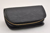Authentic Louis Vuitton Epi Dauphine Cosmetic Pouch Black M48442 LV 1517K