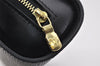 Authentic Louis Vuitton Epi Dauphine Cosmetic Pouch Black M48442 LV 1517K