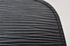 Authentic Louis Vuitton Epi Dauphine Cosmetic Pouch Black M48442 LV 1517K