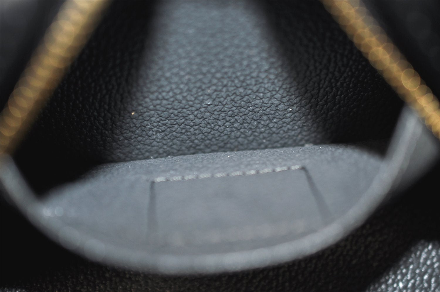 Authentic Louis Vuitton Epi Dauphine Cosmetic Pouch Black M48442 LV 1517K