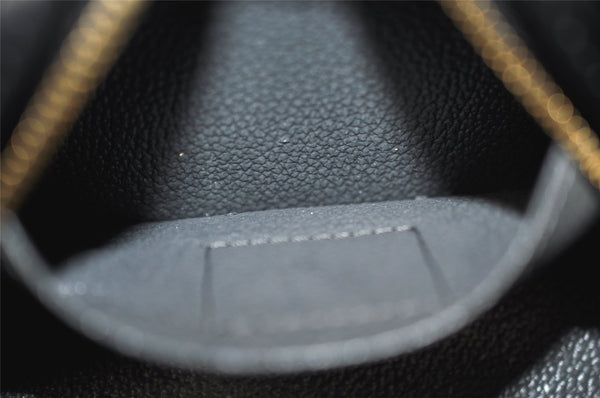 Authentic Louis Vuitton Epi Dauphine Cosmetic Pouch Black M48442 LV 1517K