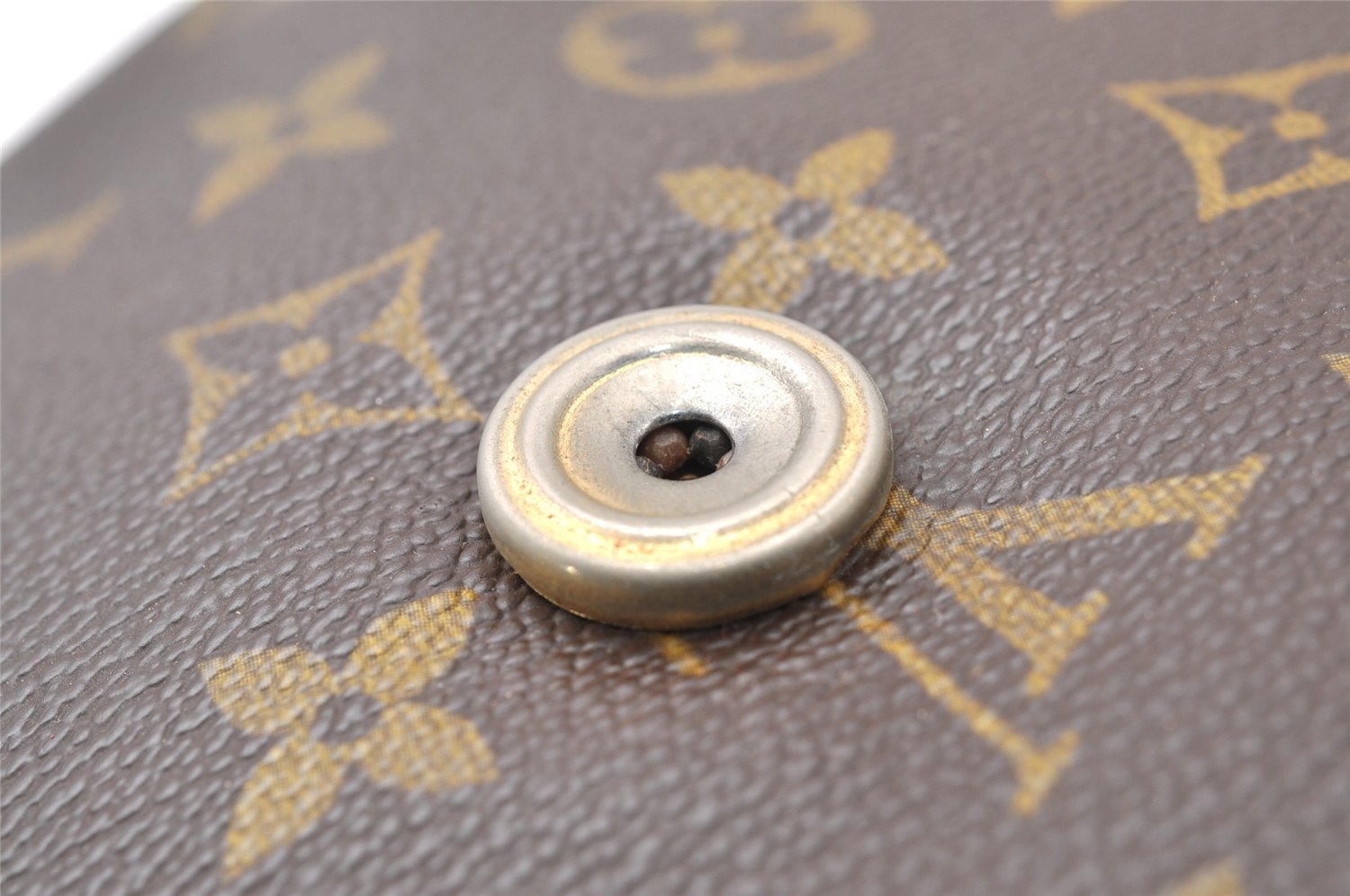 Auth Louis Vuitton Monogram Saint Cloud GM M51242 Shoulder Cross Bag Junk 1518I