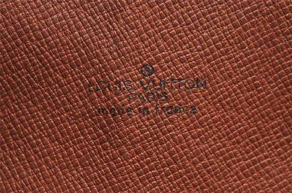 Auth Louis Vuitton Monogram Saint Cloud GM M51242 Shoulder Cross Bag Junk 1518I