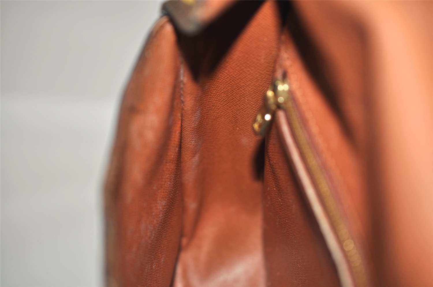 Auth Louis Vuitton Monogram Saint Cloud GM M51242 Shoulder Cross Bag Junk 1518I