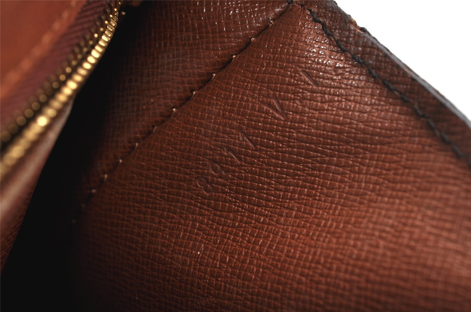 Auth Louis Vuitton Monogram Saint Cloud GM M51242 Shoulder Cross Bag Junk 1518I