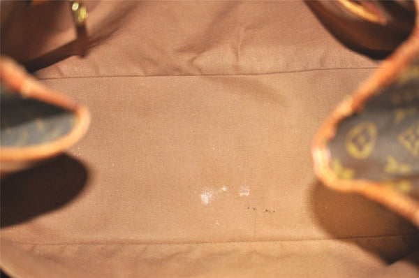 Auth Louis Vuitton Monogram Batignolles Horizontal Tote Bag M51154 LV Junk 1519I