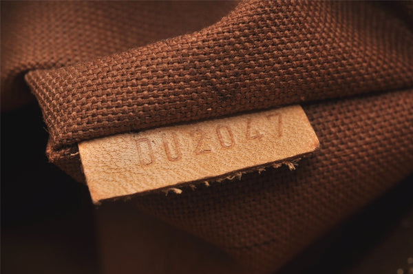 Auth Louis Vuitton Monogram Batignolles Horizontal Tote Bag M51154 LV Junk 1519I