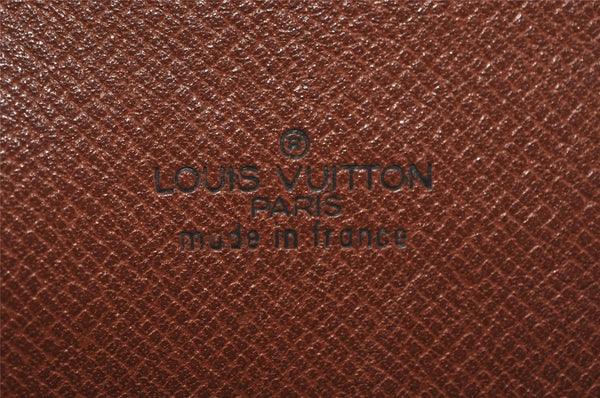 Authentic Louis Vuitton Monogram Chaillot Clutch Bag M51788 LV 1520I