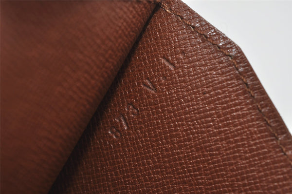 Authentic Louis Vuitton Monogram Chaillot Clutch Bag M51788 LV 1520I