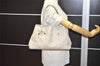 Authentic GUCCI Princy Guccissima GG Leather Tote Bag 163805 White 1520J