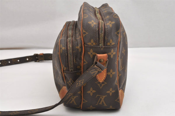 Authentic Louis Vuitton Monogram Nile Shoulder Cross Body Bag M45244 LV 1520K