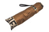 Authentic FENDI Zucca Vintage Folding Umbrella Brown Beige 1521J