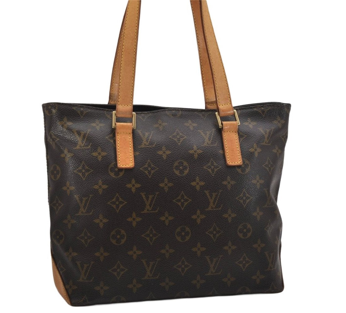 Authentic Louis Vuitton Monogram Cabas Piano Shoulder Tote Bag M51148 LV 1521K