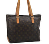 Authentic Louis Vuitton Monogram Cabas Piano Shoulder Tote Bag M51148 LV 1521K