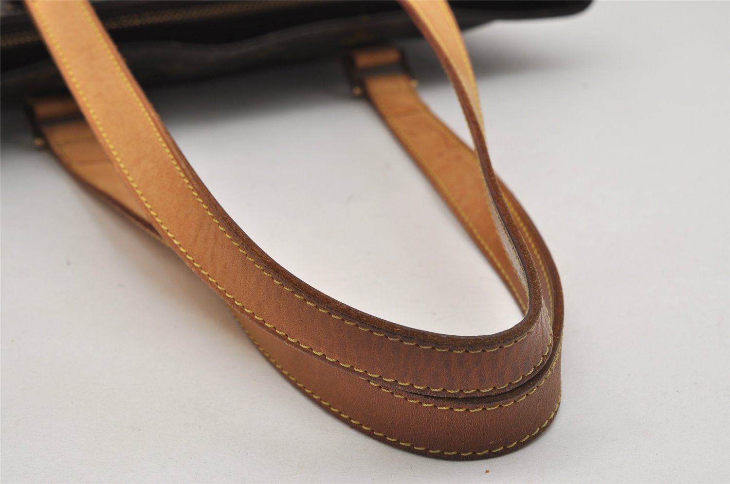 Authentic Louis Vuitton Monogram Cabas Piano Shoulder Tote Bag M51148 LV 1521K