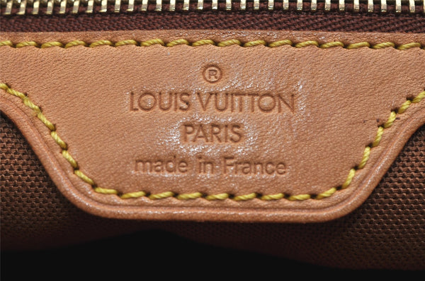 Authentic Louis Vuitton Monogram Cabas Piano Shoulder Tote Bag M51148 LV 1521K