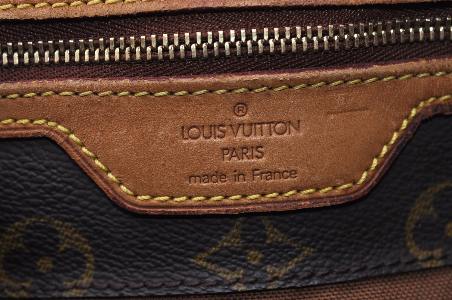 Authentic Louis Vuitton Monogram Cabas Alto Shoulder Tote Bag M51152 Junk 1522I