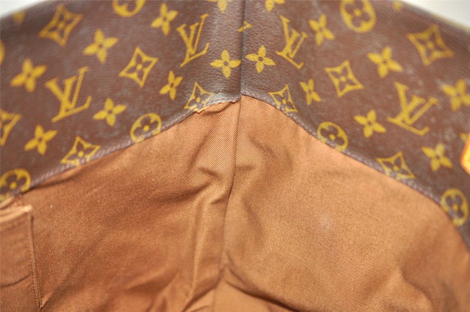 Authentic Louis Vuitton Monogram Cabas Alto Shoulder Tote Bag M51152 Junk 1522I