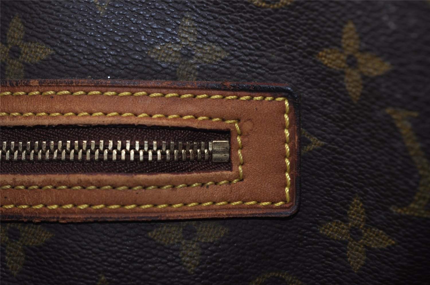 Authentic Louis Vuitton Monogram Cabas Alto Shoulder Tote Bag M51152 Junk 1522I