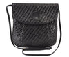 Authentic FENDI Vintage Shoulder Cross Body Bag Purse Leather Black 1522K