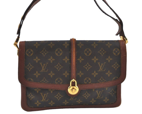 Authentic Louis Vuitton Monogram Sac Vendome Shoulder Cross Bag Old Model 1525I