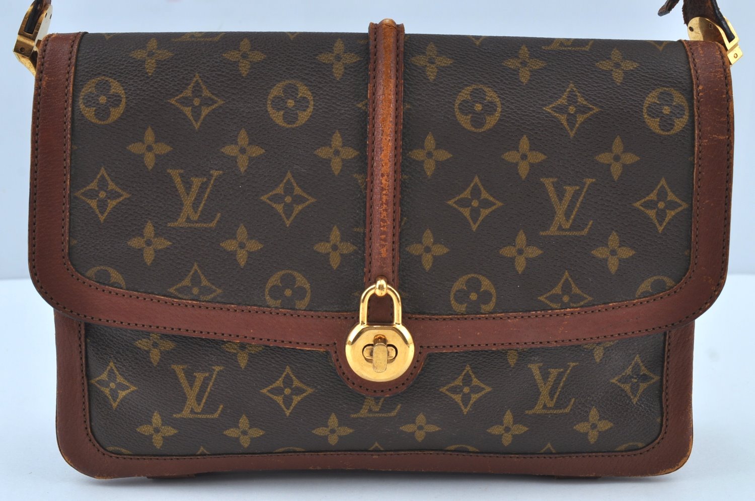 Authentic Louis Vuitton Monogram Sac Vendome Shoulder Cross Bag Old Model 1525I