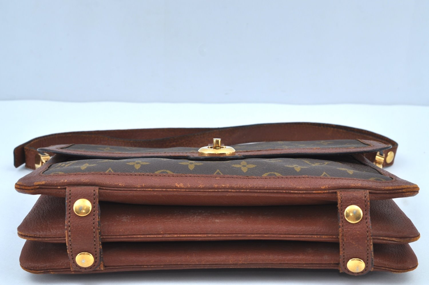 Authentic Louis Vuitton Monogram Sac Vendome Shoulder Cross Bag Old Model 1525I