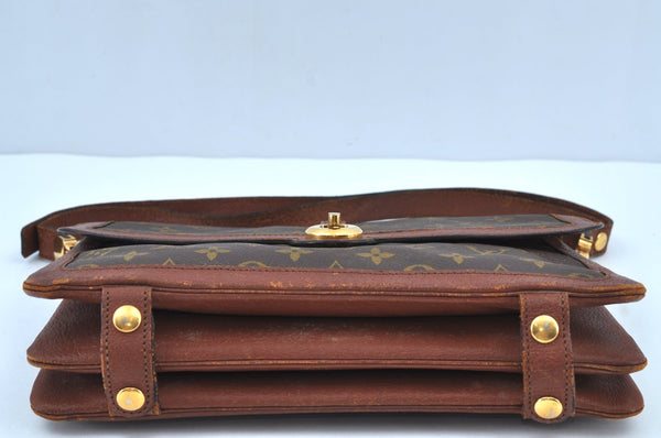 Authentic Louis Vuitton Monogram Sac Vendome Shoulder Cross Bag Old Model 1525I