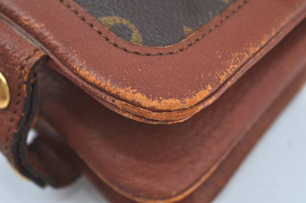 Authentic Louis Vuitton Monogram Sac Vendome Shoulder Cross Bag Old Model 1525I