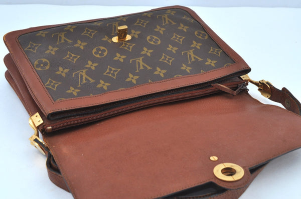 Authentic Louis Vuitton Monogram Sac Vendome Shoulder Cross Bag Old Model 1525I