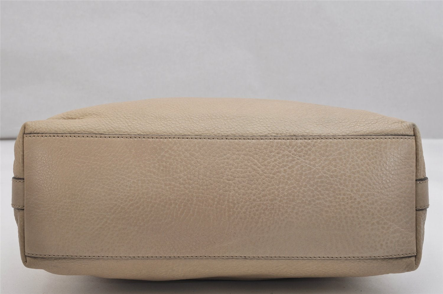 Authentic GUCCI Miss GG 2Way Shoulder Hand Bag Leather 326514 Beige 1525K