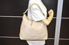 Authentic GUCCI Miss GG 2Way Shoulder Hand Bag Leather 326514 Beige 1525K