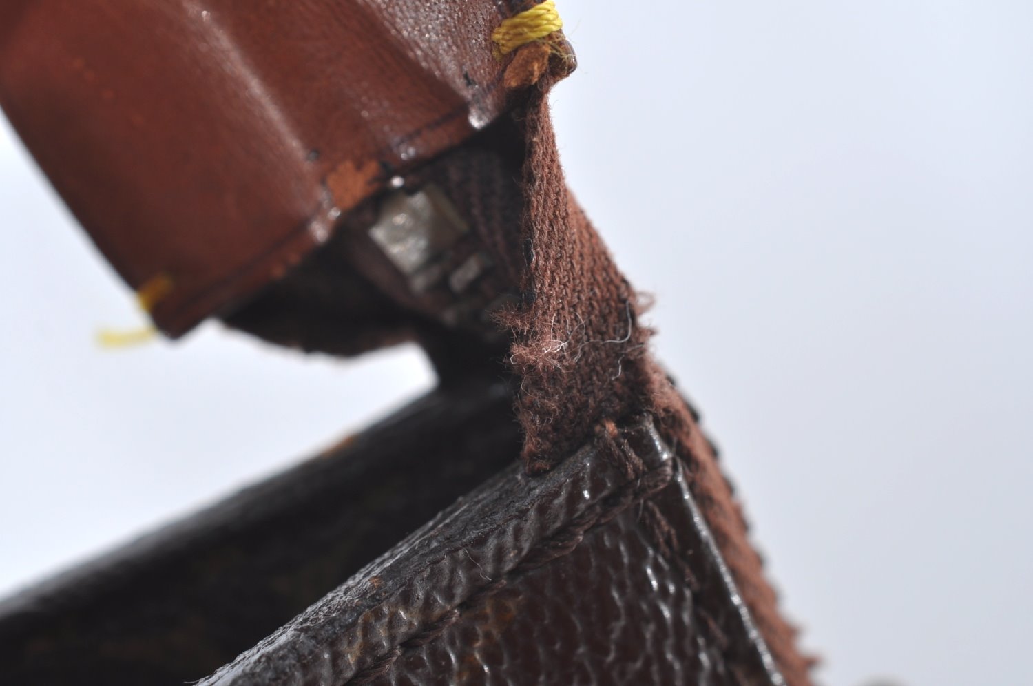 Authentic Louis Vuitton Monogram Sac Trico Hand Bag Old Model LV 1526I