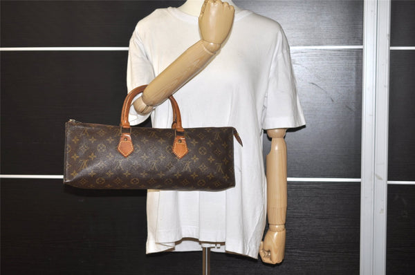 Authentic Louis Vuitton Monogram Sac Trico Hand Bag Old Model LV 1526I