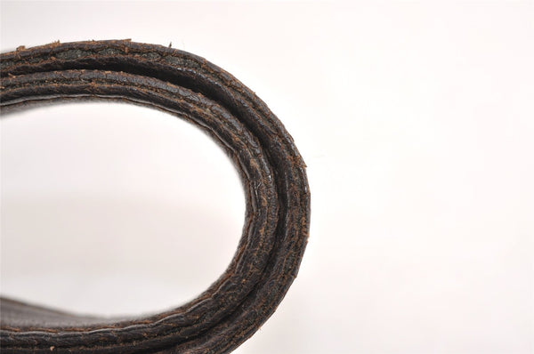 Authentic GUCCI Vintage Shoulder Tote Bag GG Canvas Leather 31244 Brown 1527J