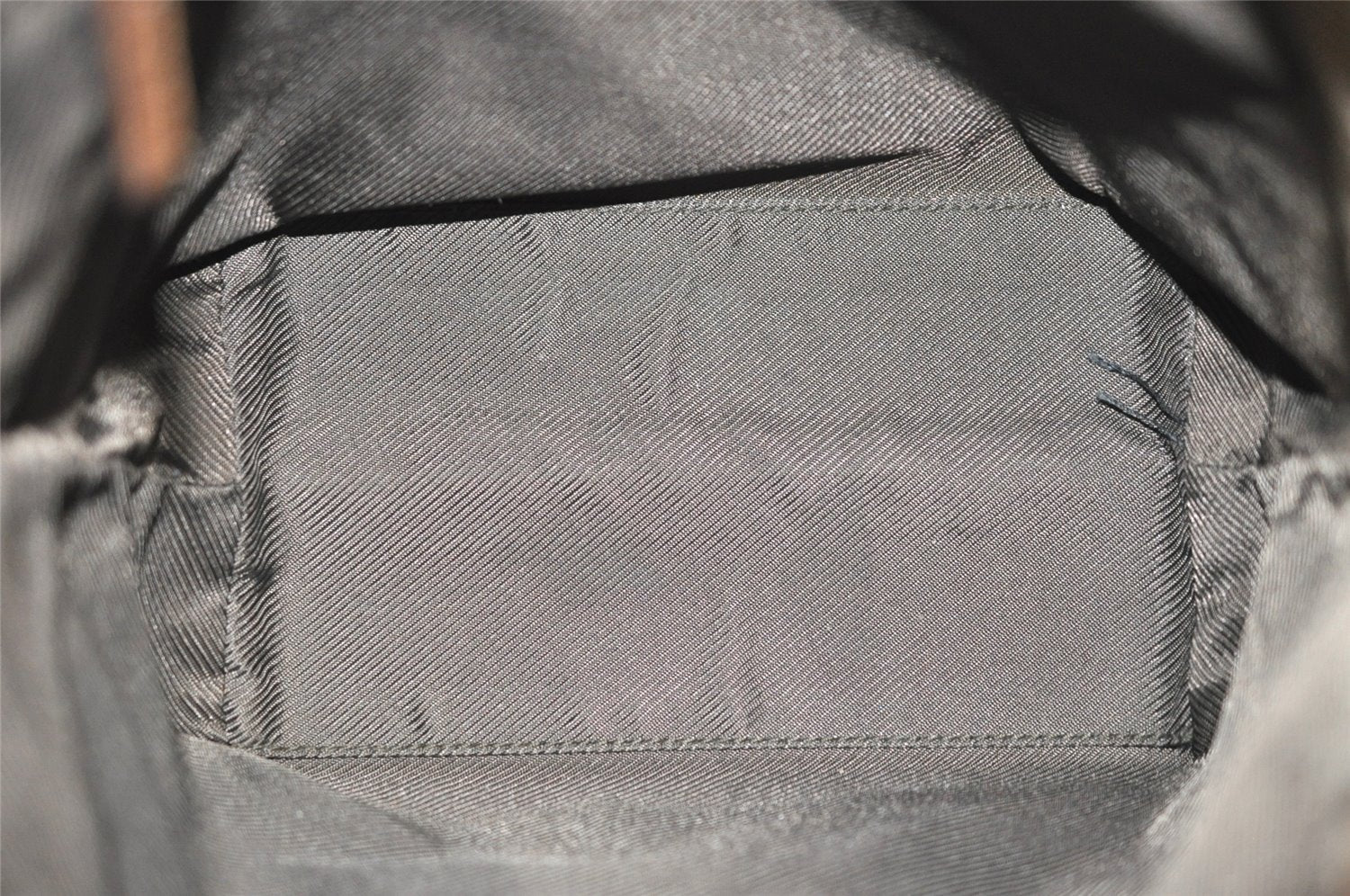 Authentic GUCCI Vintage Shoulder Tote Bag GG Canvas Leather 31244 Brown 1527J