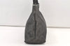 Authentic GUCCI Vintage Shoulder Tote Bag GG Canvas Leather 36173 Black 1527K