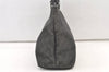 Authentic GUCCI Vintage Shoulder Tote Bag GG Canvas Leather 36173 Black 1527K