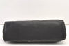 Authentic GUCCI Vintage Shoulder Tote Bag GG Canvas Leather 36173 Black 1527K