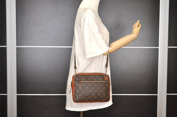 Authentic Louis Vuitton Monogram Shoulder Cross Body Bag Old Model LV 1528I