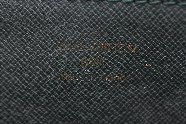 Auth Louis Vuitton Epi Pochette Sellier Dragonne Clutch Bag M52618 Brown 1529I