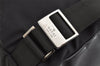 Authentic GUCCI Vintage Drawstring Backpack Nylon Leather 0030233 Black 1529K
